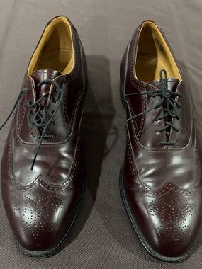 Johnston & Murphy Dress Shoes Men Size 12 M Cardell Saddle 2 Tone Lace Up Oxford Johnston & Murphy | Shoes | Johnston Murphy Dress Shoes Men  main image 2